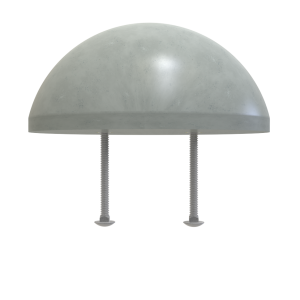 6.625" Diameter Top Gard Pipe Bollard Cap TG6-R0.197