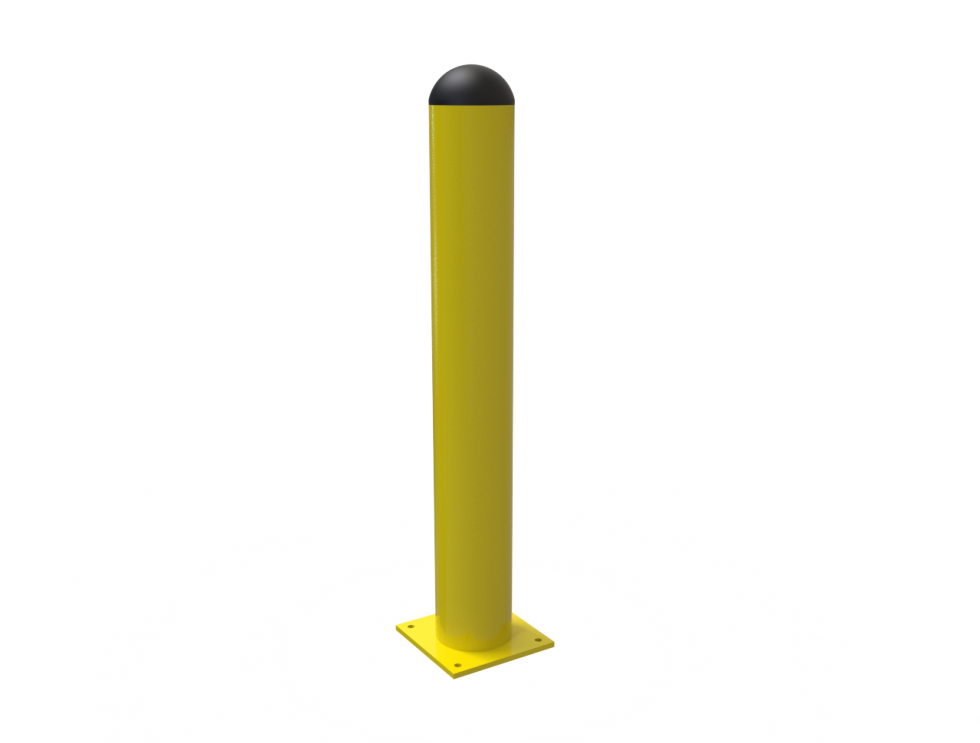 Commercial Bolt Down Bollards Top Gard Cap